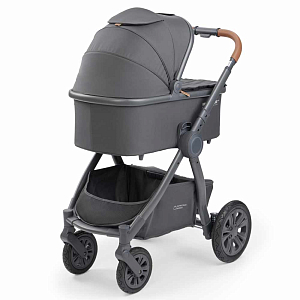 Коляска Happy Baby 2 в 1 "Mommer pro", темно-серая